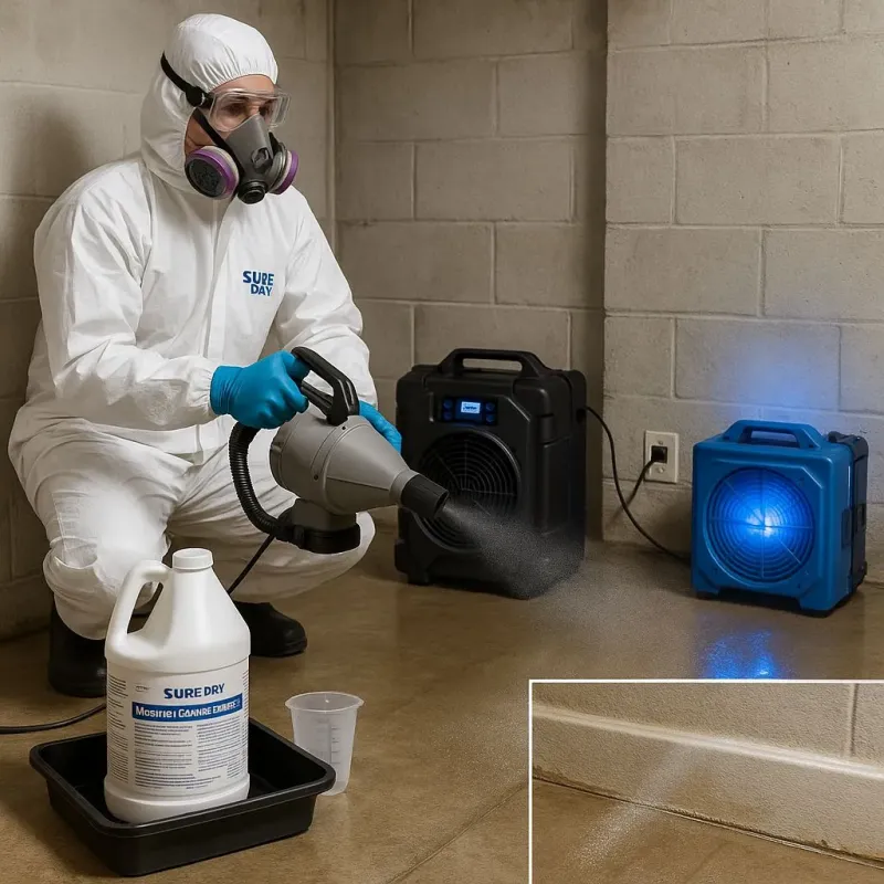 Sanitization and Odor Removal process in Deltona, FL